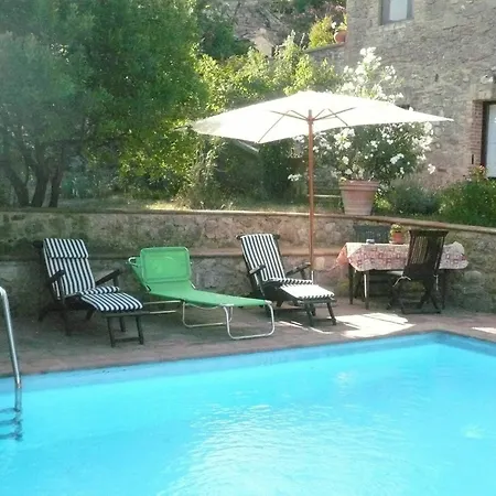 Διαμέρισμα House With One Bedroom In Mensano, With Pool Access, Furnished Terrace *