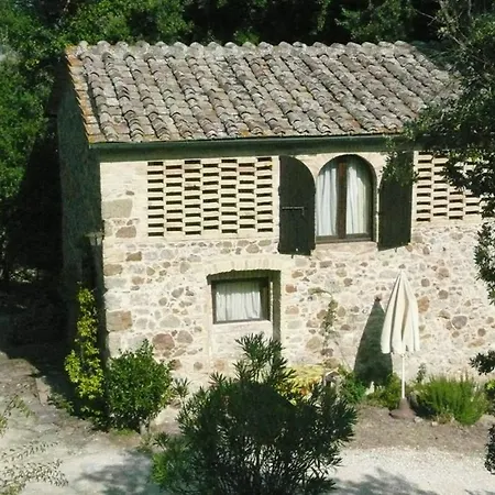 House With One Bedroom In Mensano, With Pool Access, Furnished Terrace *